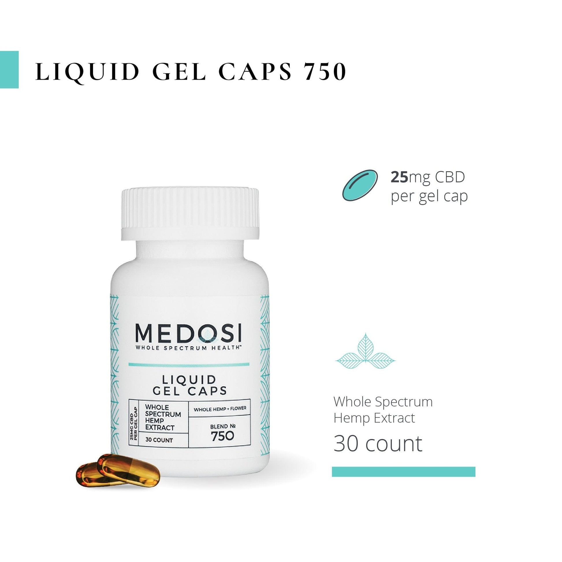 MEDOSI - Softgels 750mg - 30ct