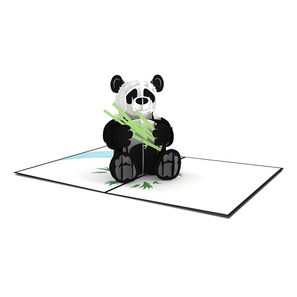 Panda Bear 3D card