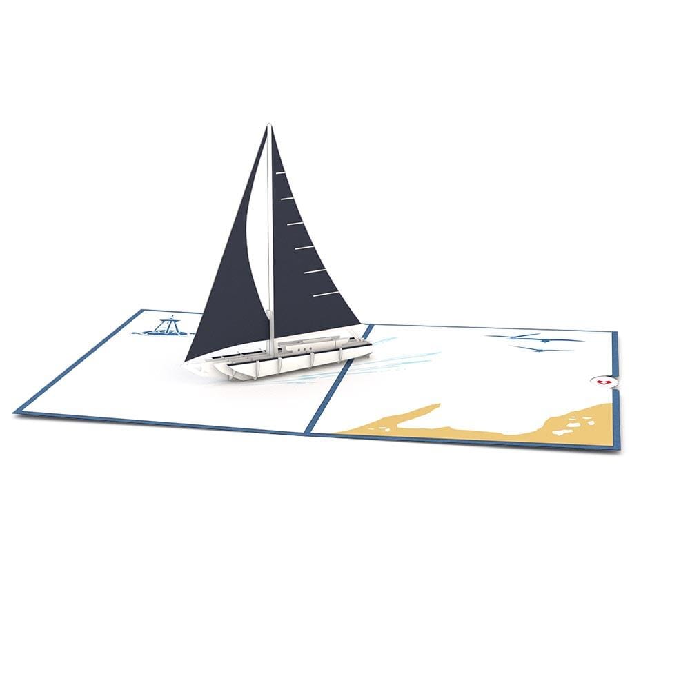 Sailboat 3D card