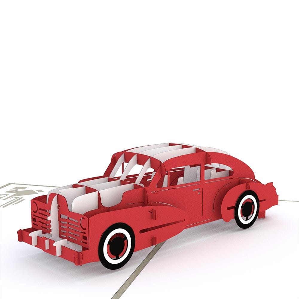 Sports Car 3D card