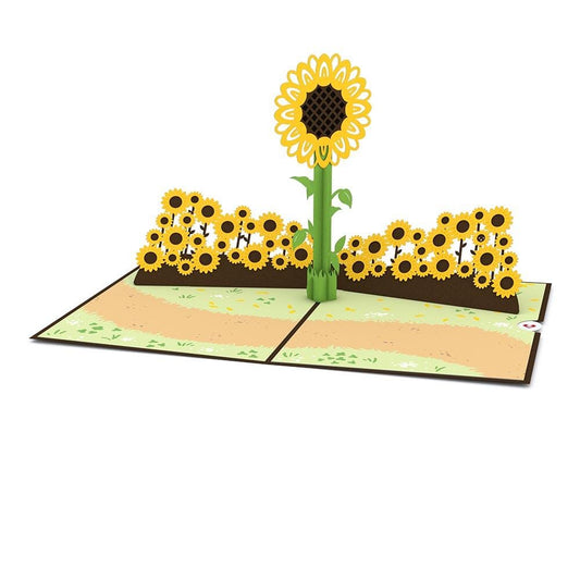 Sunflower 3D card