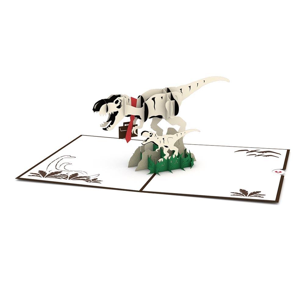 T-Rex Dad 3D card