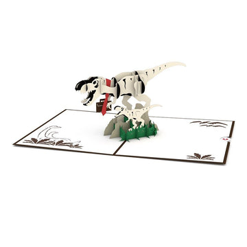 T-Rex Dad 3D card