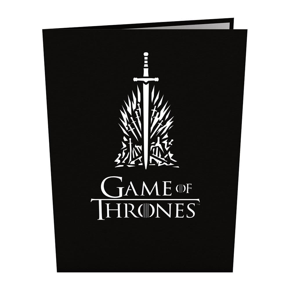 The Iron Throne 3D card