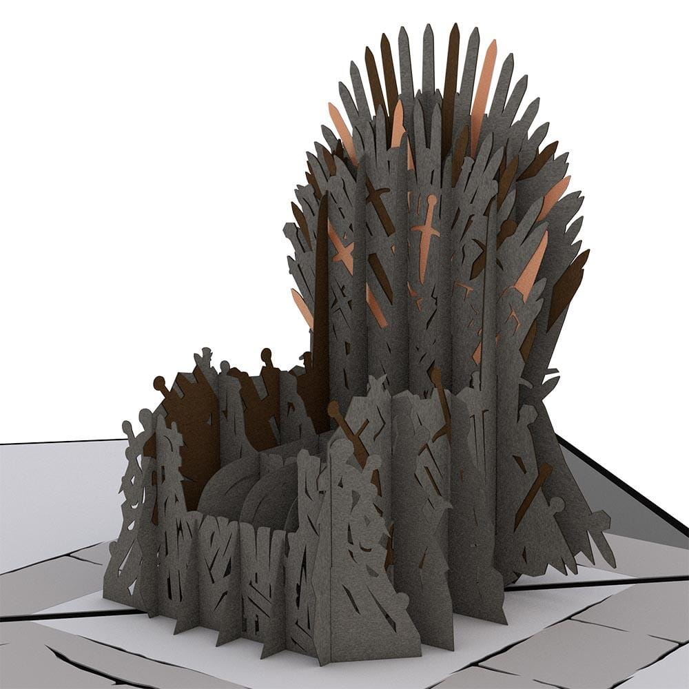 The Iron Throne 3D card