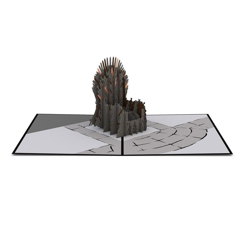 The Iron Throne 3D card