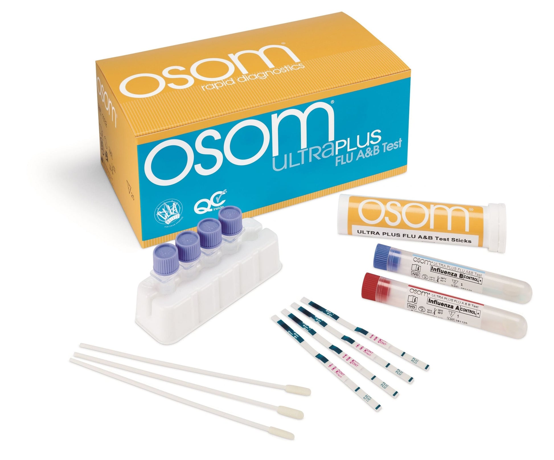 OSOM Ultra Plus Flu A & B Test