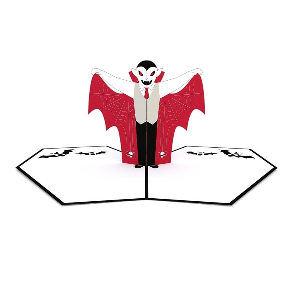 Vampire Coffin 3D card