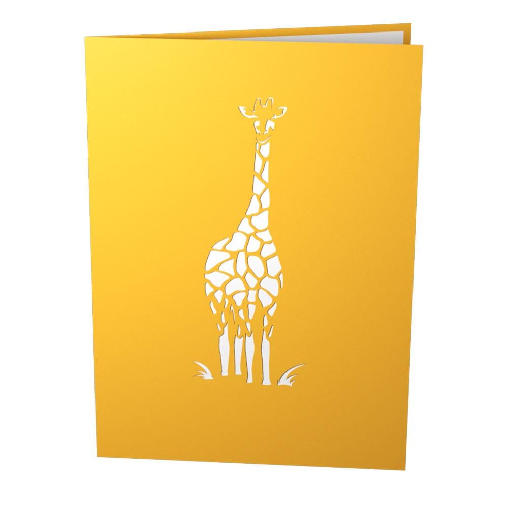 Giraffes 3D Card