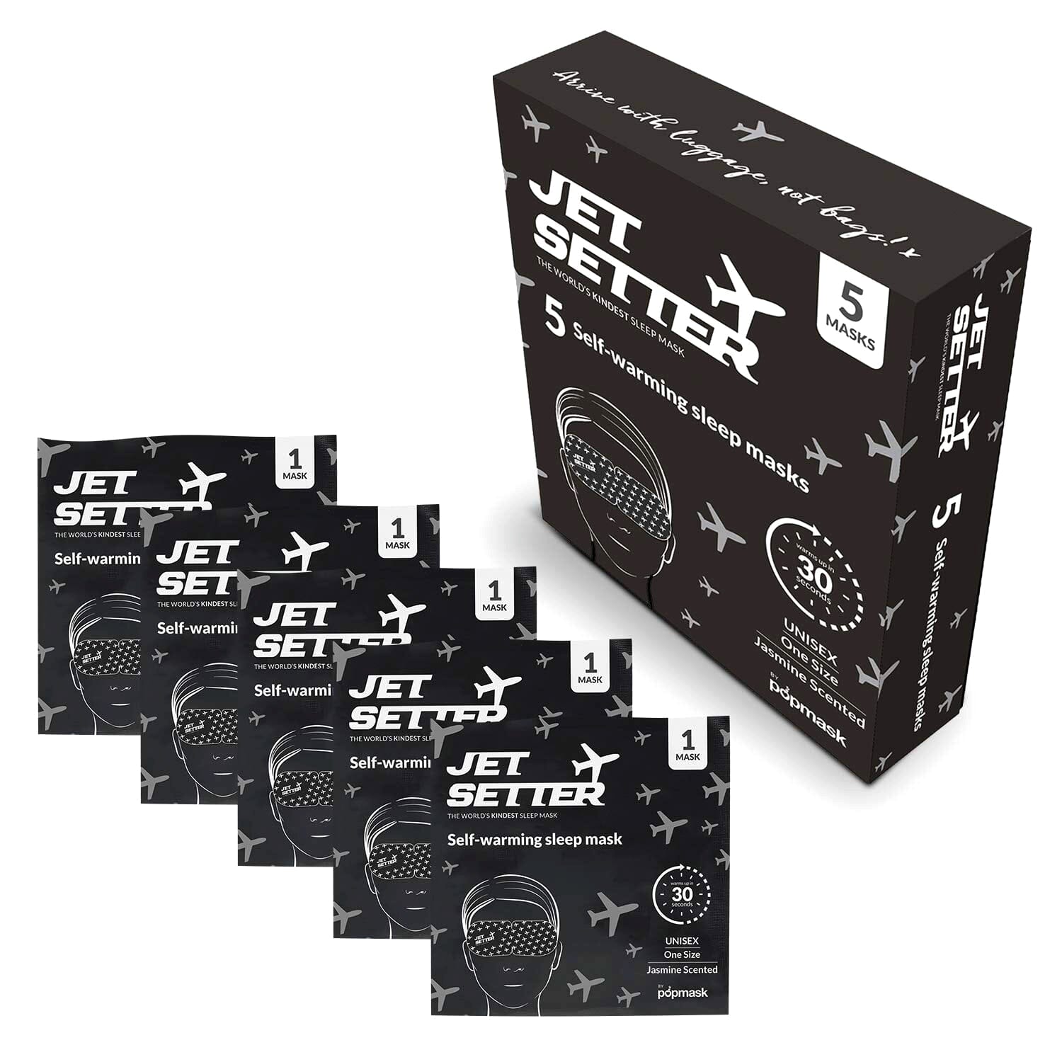 Jet Setter -Self-Warming Eye Masks
