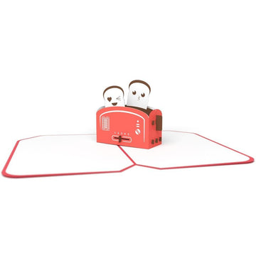 Love Toaster 3D Card
