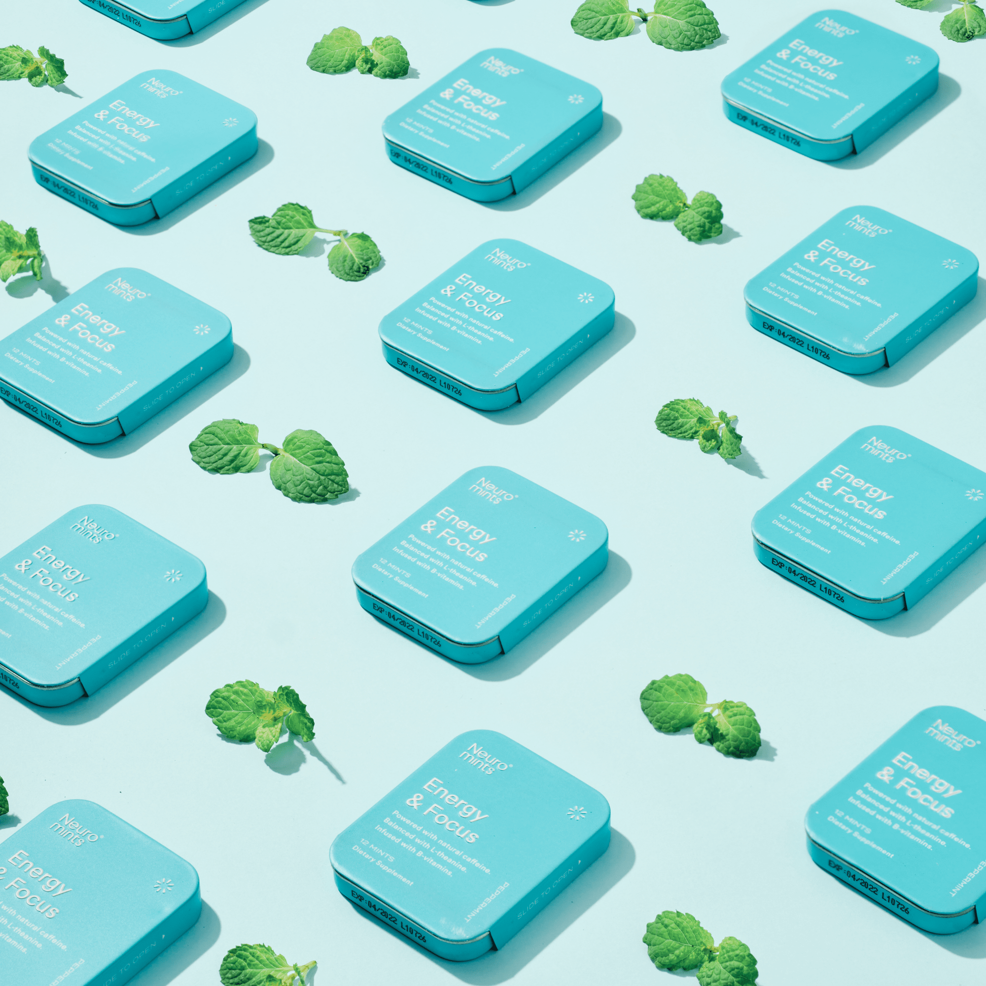 Neuro Energy & Focus Mints + Gum (48 pack + Display)