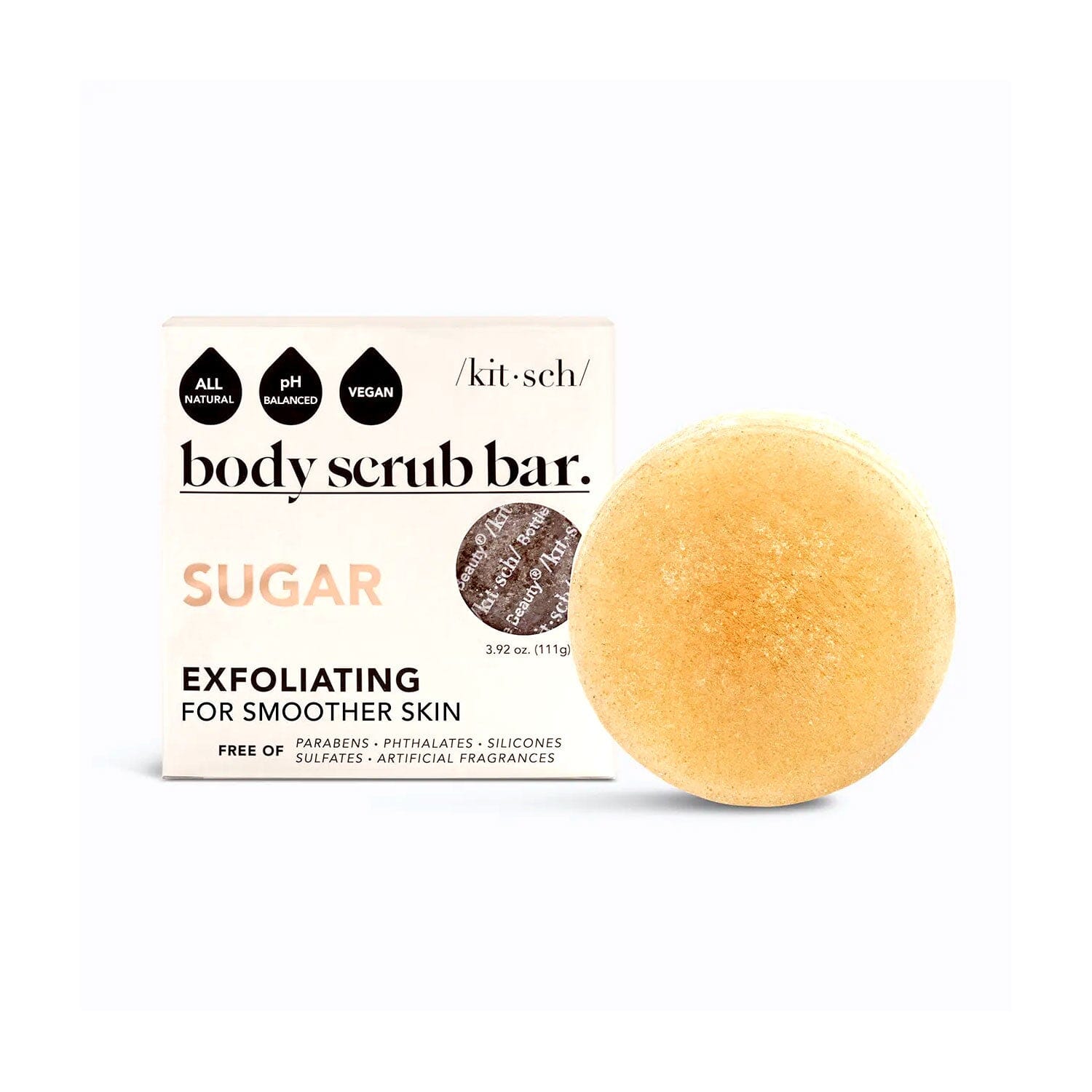 Kitsch - Sugar Exfoliating Body Scrub Bar