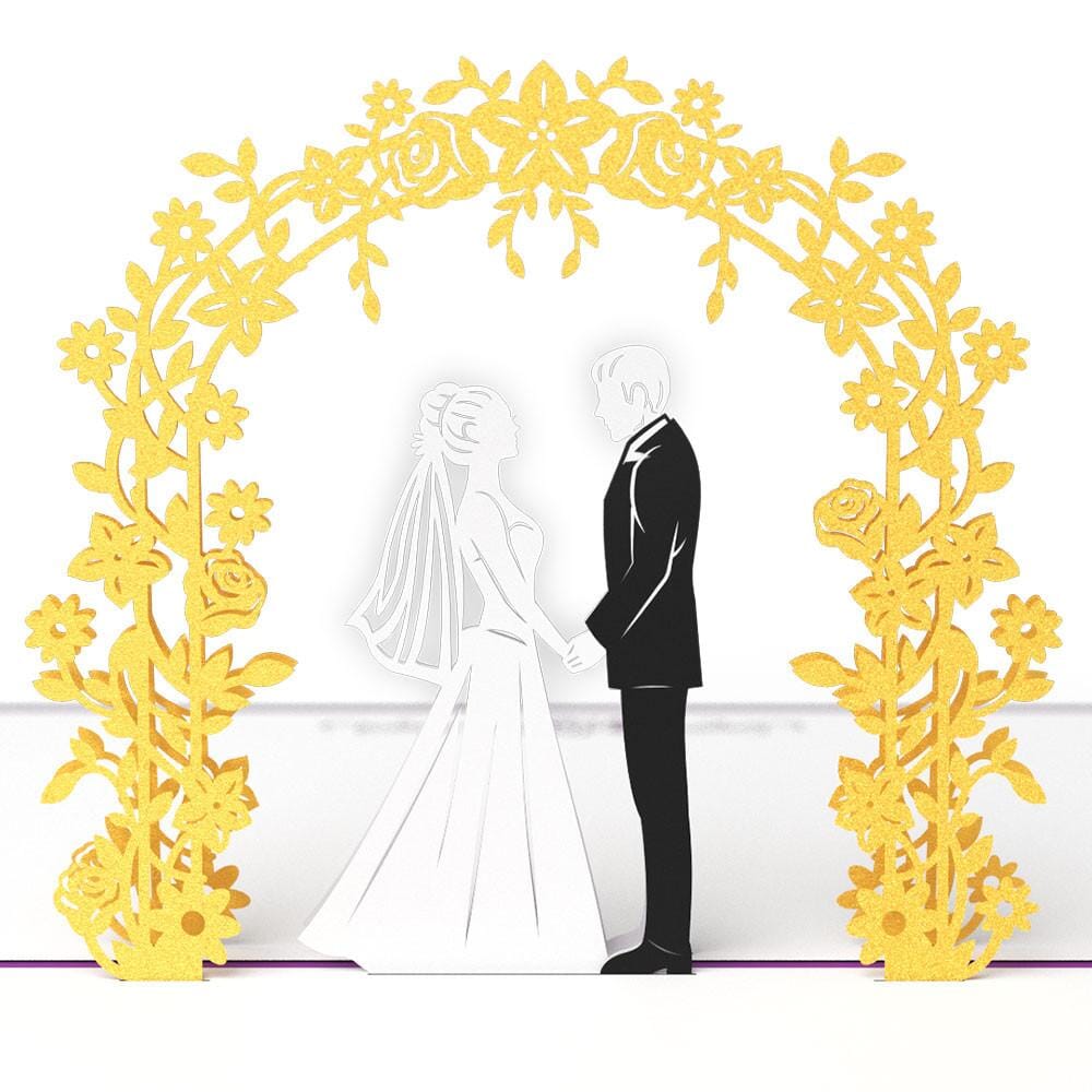 Wedding Day 3D card
